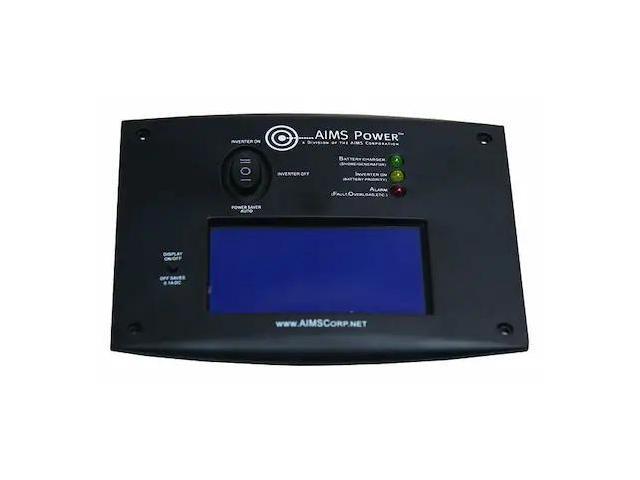 aims power remotelf remote switch with lcd monitoring screen
