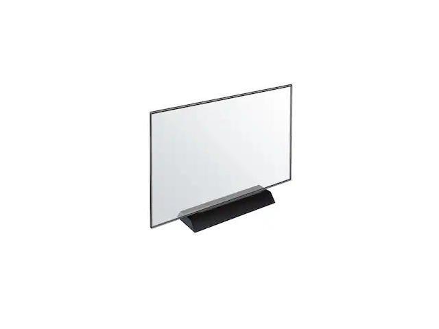 Azar Acrylic Frame Sign Holder on Weighted Black Base (108804)