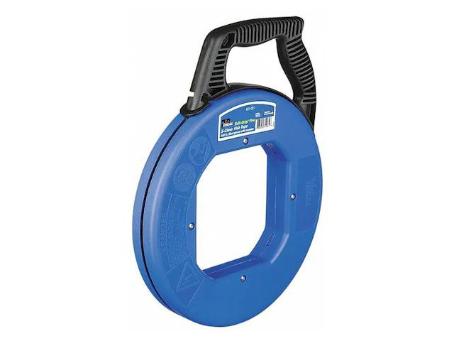 IDEAL 31-063 Fish Tape,3/16 In x 100 ft,Fiberglass