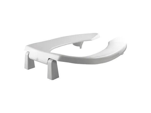 BEMIS 2L2155T-000 Toilet Seat Without Cover, Lift-Off, Elongated, White