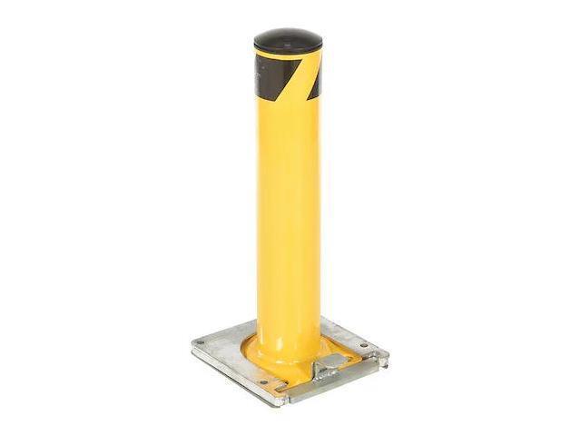 VESTIL BOL-RF-24-4.5 Bollard,10-1/4 in. L,24 in. H,36 lb.