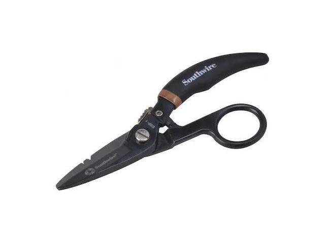 SOUTHWIRE 58743740 Scissors,Ambidextrous Hand,6-1/4' L