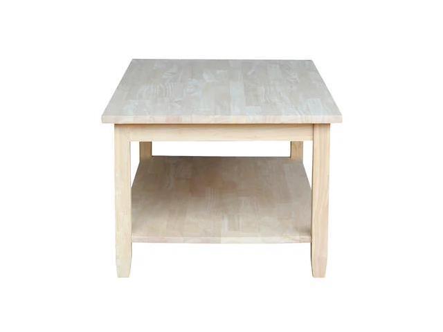 INTERNATIONAL CONCEPTS OT-6C Rectangle Solano Coffee Table, 42 W, 25 L, 18 in