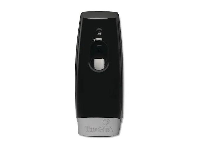 TimeMist TMS1047811EA Settings Fragrance Dispenser, Black, 3 2/5 Inch W X 3 2/5 Inch D X 8 1/4 Inch H
