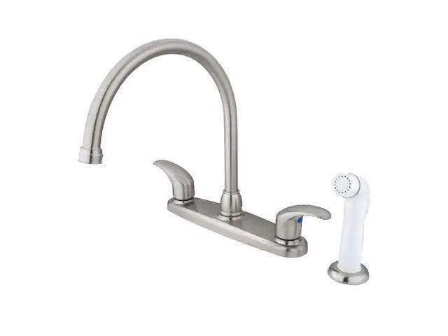 Kingston Brass KB6798LL Kitchen, Faucet, Satin Nickel