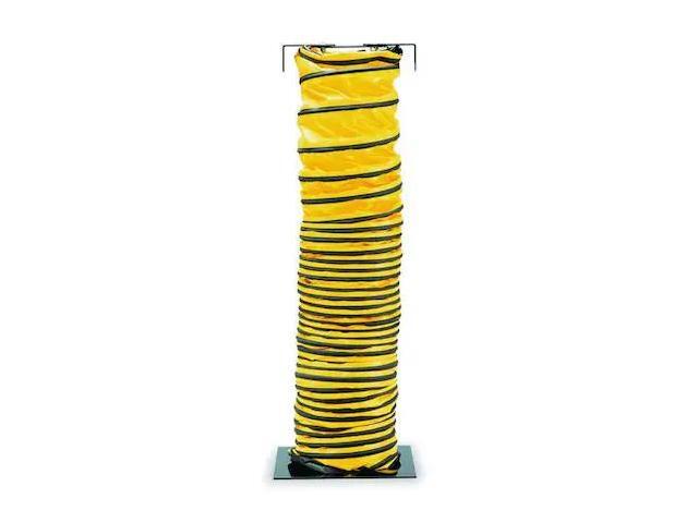 ALLEGRO INDUSTRIES 9550-25 Blower Ducting,25 ft.,Black/Yellow