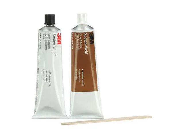 3M 2216 Epoxy Adhesive, 2216 Series, Clear, Dual-Cartridge, 6 PK, 1:01 Mix