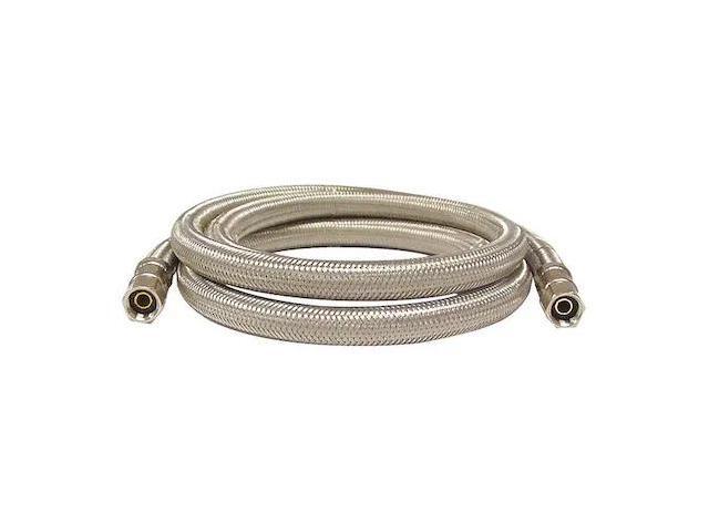 Supply Line,120 in. L,1/4 in. Stop Intel KISSLER & CO 88-6080