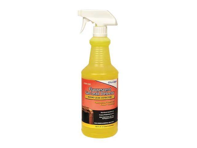 NU-CALGON 4184-24 Fluorescent Gas Leak Detect,Yellow,32 oz