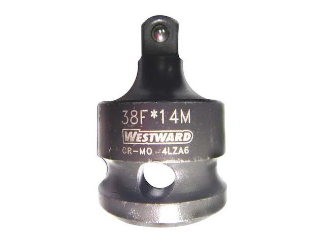 WESTWARD 4LZA6 3/8' Drive Impact Socket Adapter