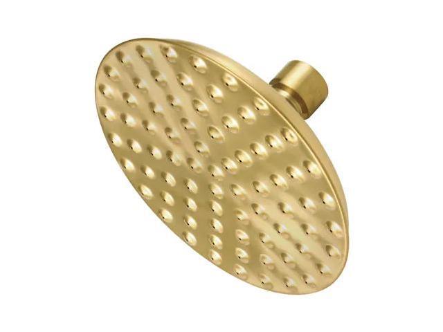 KINGSTON BRASS K135A7 Shower Head, Brushed Brass, Wall Mount