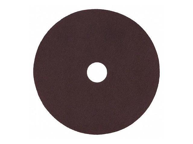 ZORO SELECT 453T15 Stripping Pad,Size 17',Maroon,Round,PK10