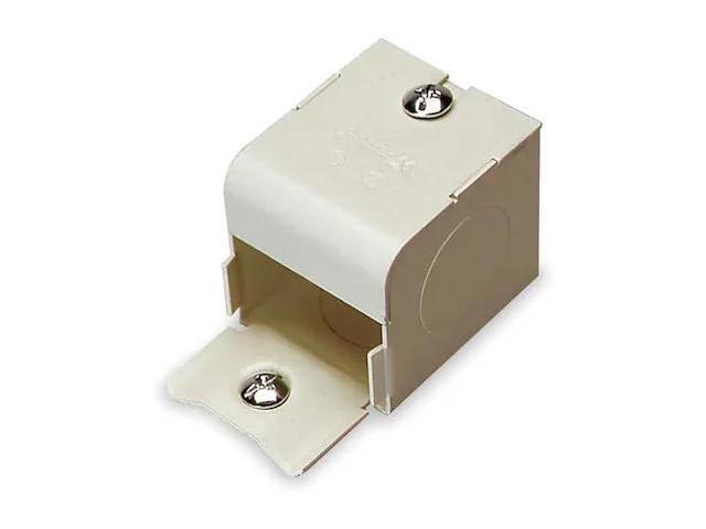 LEGRAND V2010A2 Entrance End Fitting,Ivory,Steel