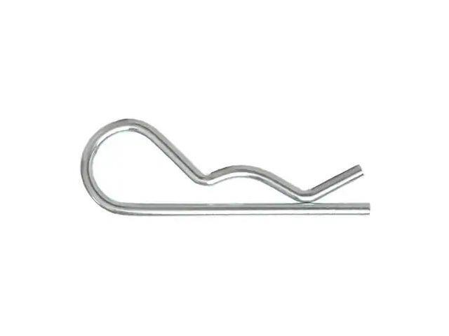 ZORO SELECT 2UJR4 Cotter Pin, Bridge, 11/64 in Pin Dia, 3-3/8 in Shank Lg,