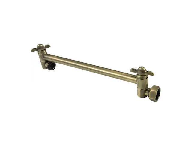 Kingston Brass K153A3 10' High-Low Shower Arm Adjustable, Antique Brass