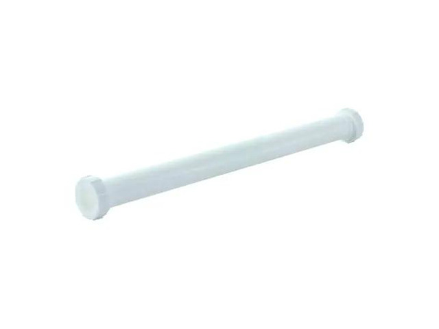 ZORO SELECT 35330 Double End Extension Tube,White Drain