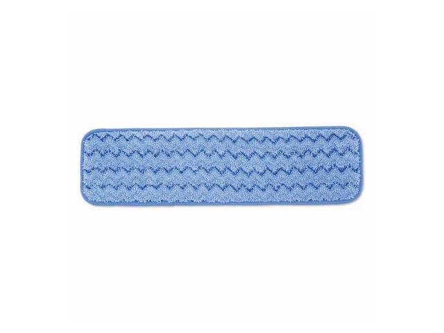 RUBBERMAID COMMERCIAL FGQ41000BL00 18.5 x 5.5 x 0.5 Wet Mop Pad, Blue,