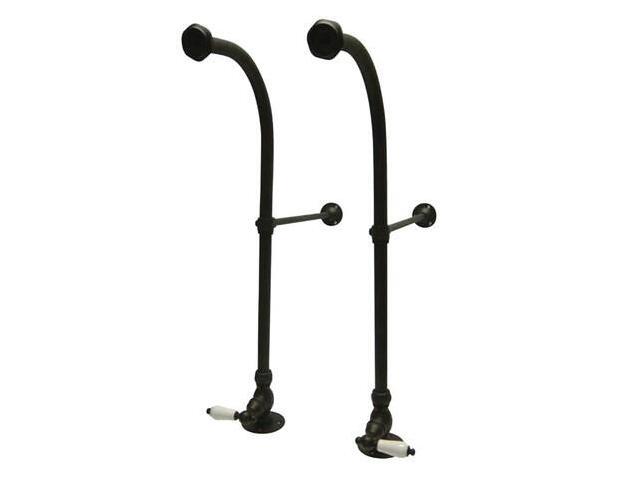 KINGSTON BRASS CC455PL Rigid FreestAnd Supplies W/ Stops, Oil Rubbed Bronze