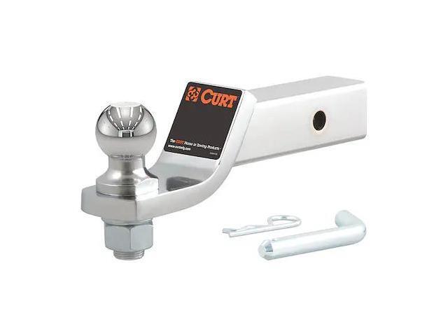 CURT 45293 Loaded Ball Mount w/1-7/8' Ball, 2' Drop