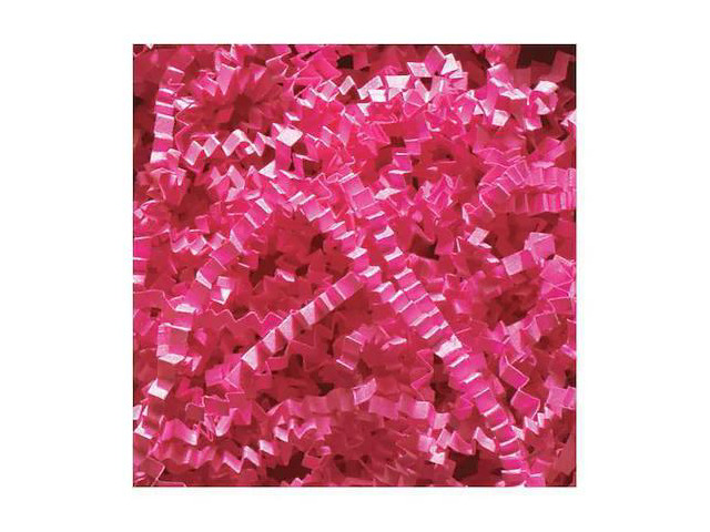 PARTNERS BRAND CP10T Crinkle Paper, 10 lb., Pink, 1/Case