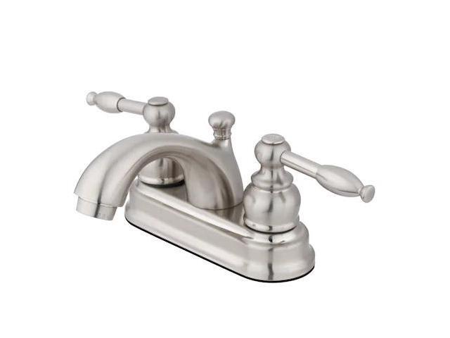 Kingston Brass KB2608KL Two Handle 4' Centerset Lavatory Faucet with Retail Pop-