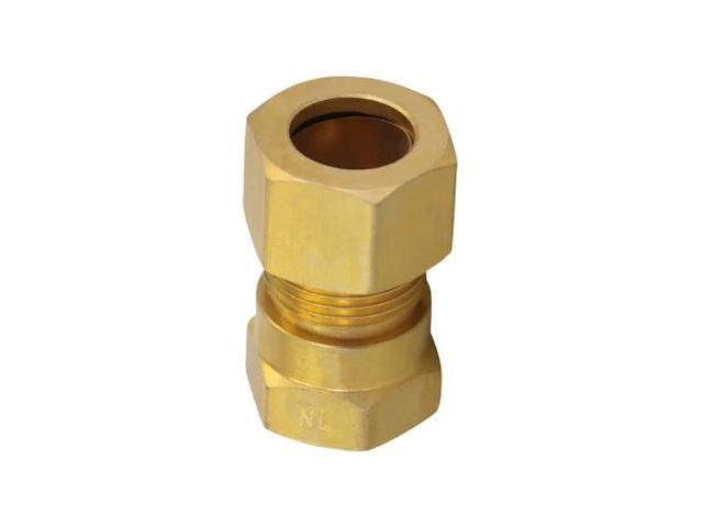 EVERFLOW C66R-7834-NL 7/8' O. D. COMP x 3/4' FIP Reducing Adapter Pipe Fitting,