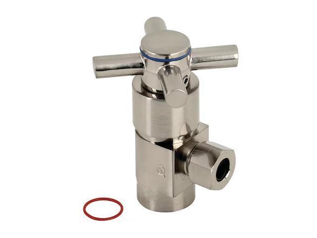 KINGSTON BRASS CD43308DX 1/2' IPSx3/8' O. D. Anti-Sz Qrtr Turn Ceramic Cartridge