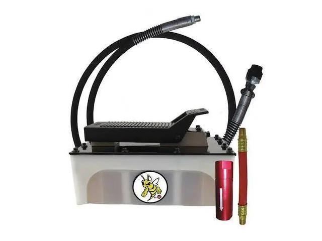 ESCO EQUIPMENT 10875C Air/Hydraulic Pump,5 qt.,Plastic