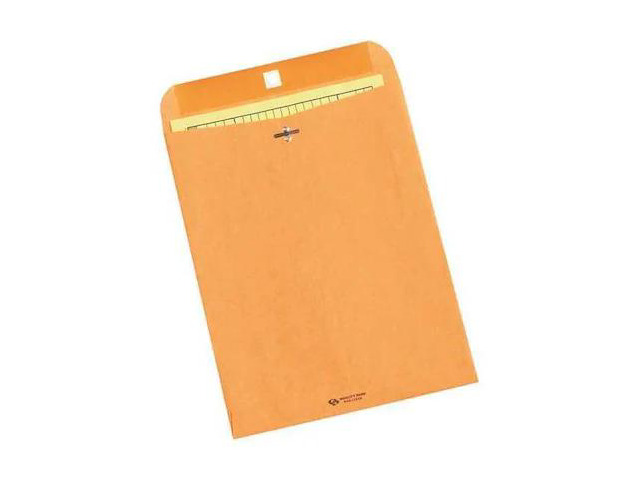 PARTNERS BRAND EN1005 Clasp Envelopes, 9 1/2' x 12 1/2', Kraft, PK500