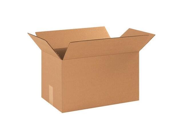 PARTNERS BRAND 1699 Corrugated Boxes, 16 x 9 x 9, Kraft, 25/Bundle