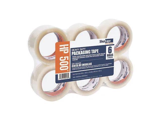 SHURTAPE 207831 Carton Sealing Tape, 3 mil, Clear, PK36