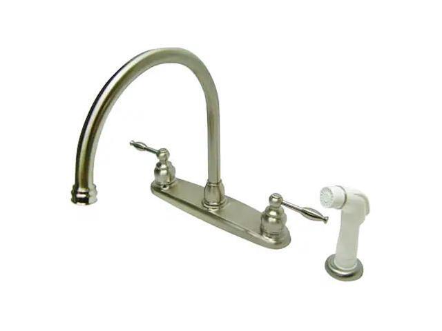 Kingston Brass KB2798KL Kitchen, Faucet, Satin Nickel