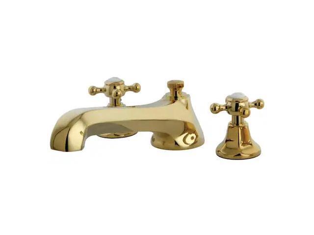 Kingston Brass KS4302BX Roman Tub Filler, Polished Brass