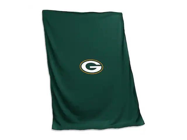LOGO BRANDS 612-74 Green Bay Packers Sweatshirt Blanket