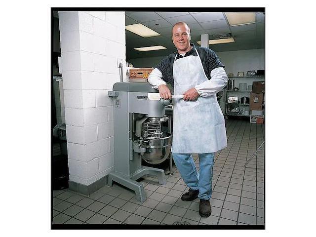 CELLUCAP 105GRA Disposable Bib Apron,White,XL,PK100