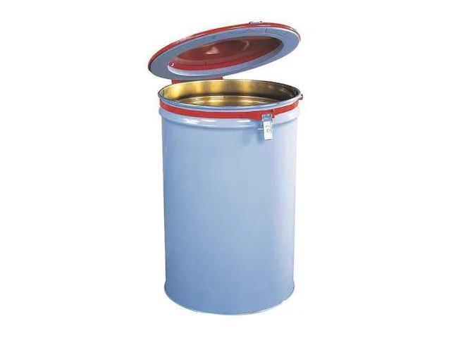 ZORO SELECT 26752 Powder-Coated Drum Lid,Red,Steel