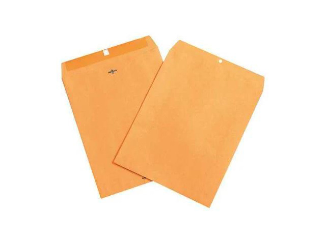 PARTNERS BRAND EN1008 Clasp Envelopes, 11 1/2' x 14 1/2, Kraft, PK500