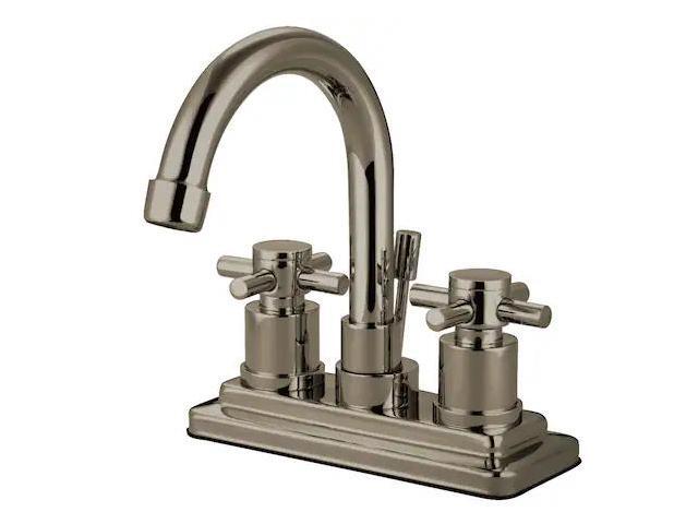 Kingston Brass KS8668DX CONCORD Two Handle Centerset Lavatory Faucet with Brass