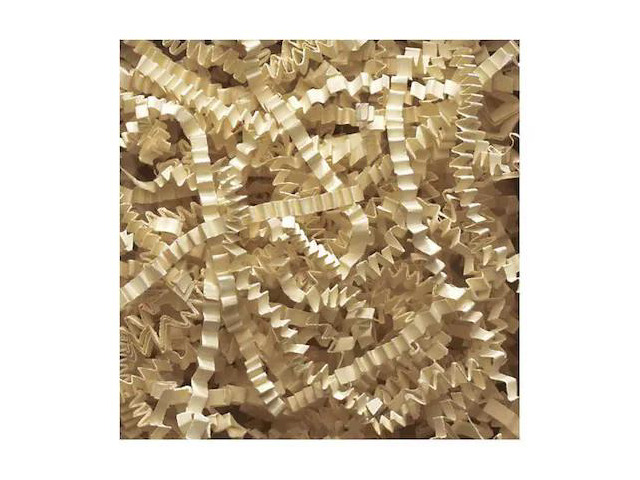 PARTNERS BRAND CP10W Crinkle Paper, 10 lb., Ivory, 1/Case