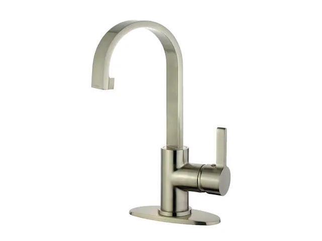 Fauceture LS8218CTL Continental Single-Handle Bathroom Faucet, Brushed Nickel