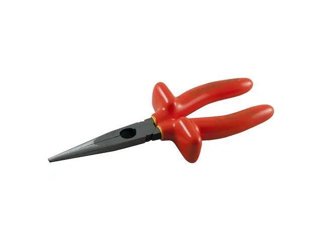 GRAY TOOLS B231B-I 6-1/4' Needle Nose Straight Cutter Pliers, 2' Jaw, 1000V