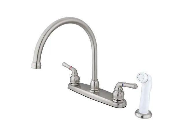 Kingston Brass KB798 Kitchen, Faucet, Satin Nickel