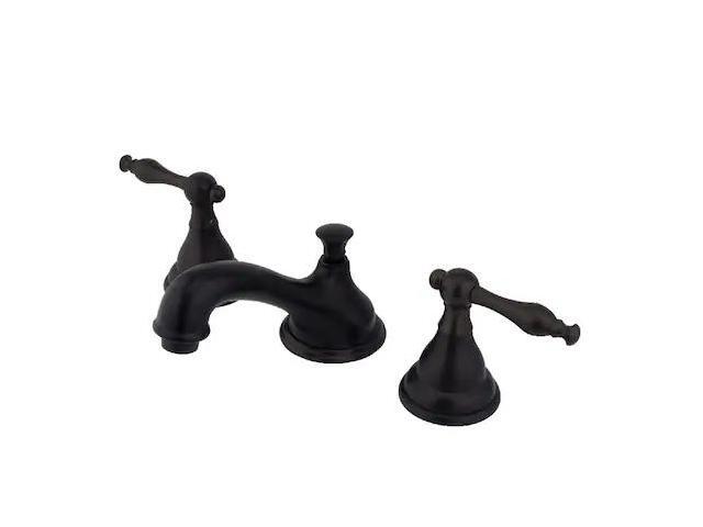 Kingston Brass KS5565NL 8 in. Widespread Bathroom Faucet, Oil Rubbed Bronze