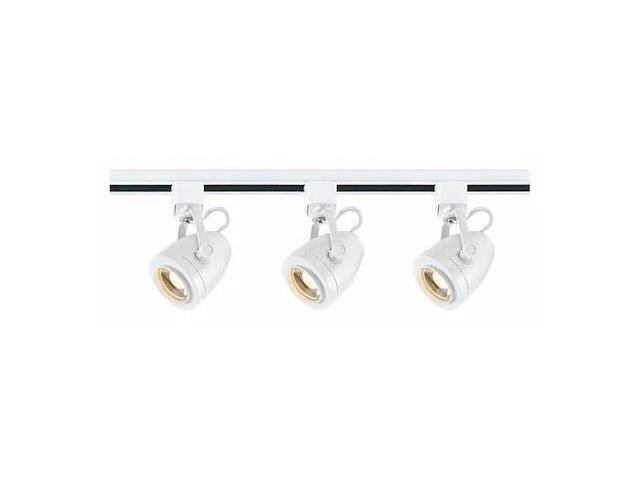 NUVO TK413 Track-Lighting Kit, 12 Watt LED, 3000K, 4 foot Track, 36 degree,