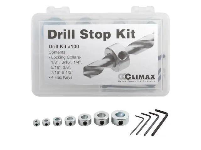 CLIMAX METAL PRODUCTS DRILL KIT #100 Drill Kit No 100 Drill Stop Kit