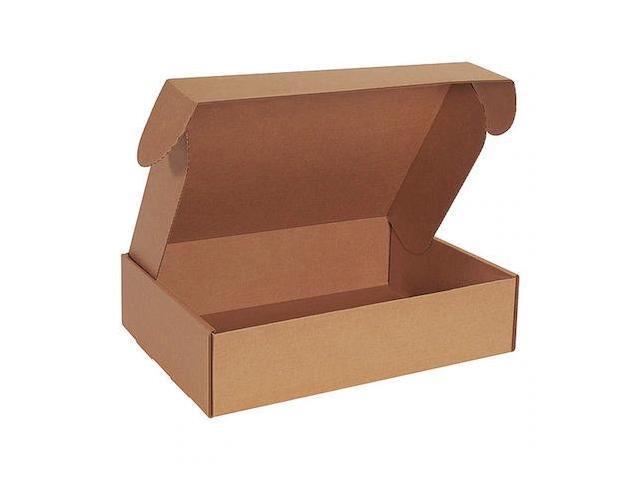 PARTNERS BRAND MFL24186K Deluxe Literature Mailers, 24' x 18' x 6', Kraft,