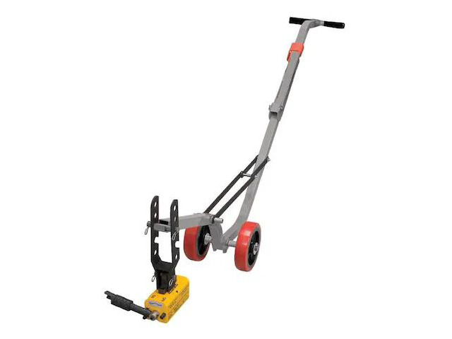 ALLEGRO INDUSTRIES 9401-26A Aluminum Dolly and HD Magnet Lift Weight 900 lbs.