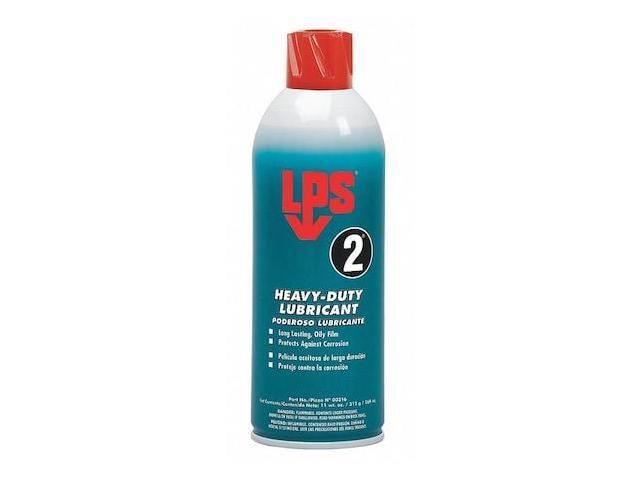 LPS 00216 Heavy-Duty Lubricant, No Food Contact, 16 oz Aerosol Can, Brown