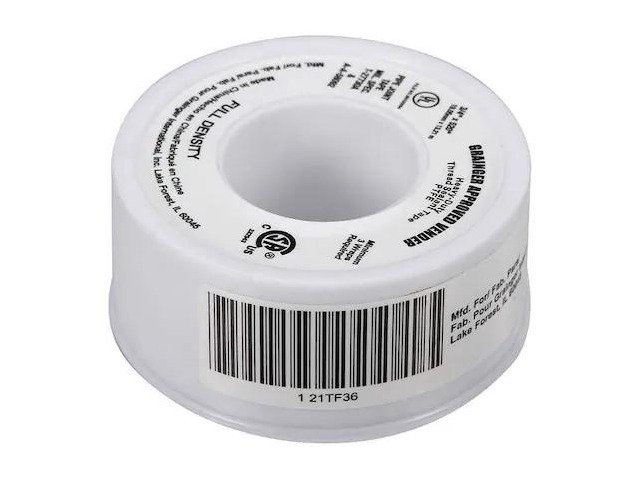 ZORO SELECT 21TF36 Sealant Tape,3/4 x 520 In