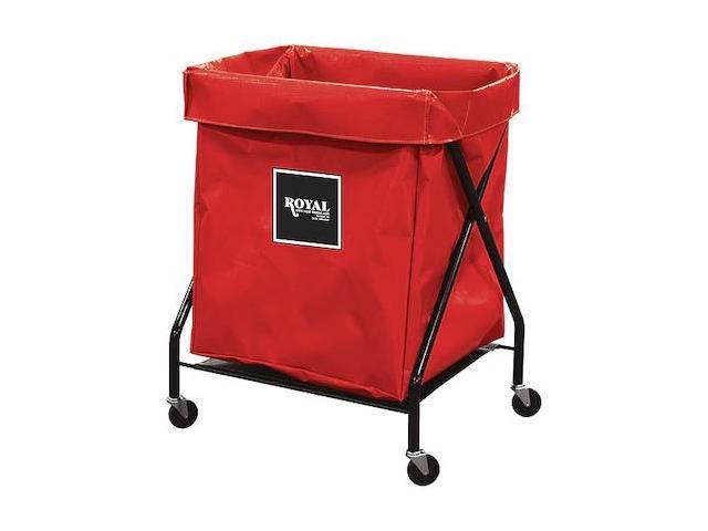 Photos - Other Garden Tools ROYAL BASKET TRUCK G08-RRX-XFA-3ONN X-Frame Cart, 8 Bu, Red Vinyl 